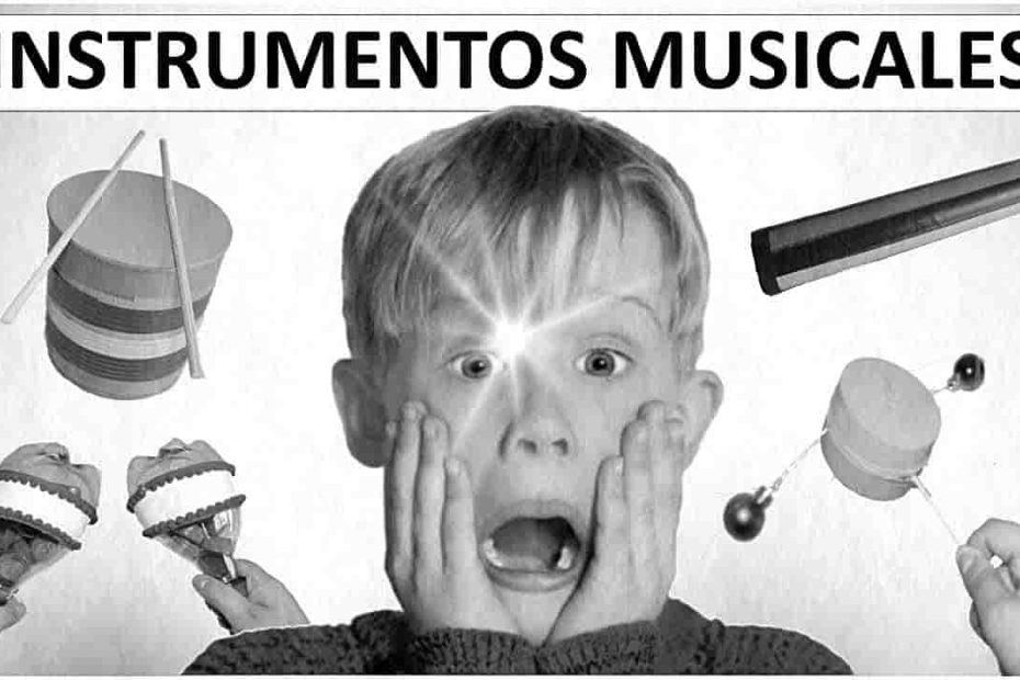 Instrumentos musicales caseros para niños fáciles de hacer