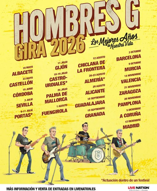 Hombres G anuncian una gira y una película