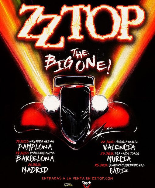 ZZ Top anuncian seis conciertos en España