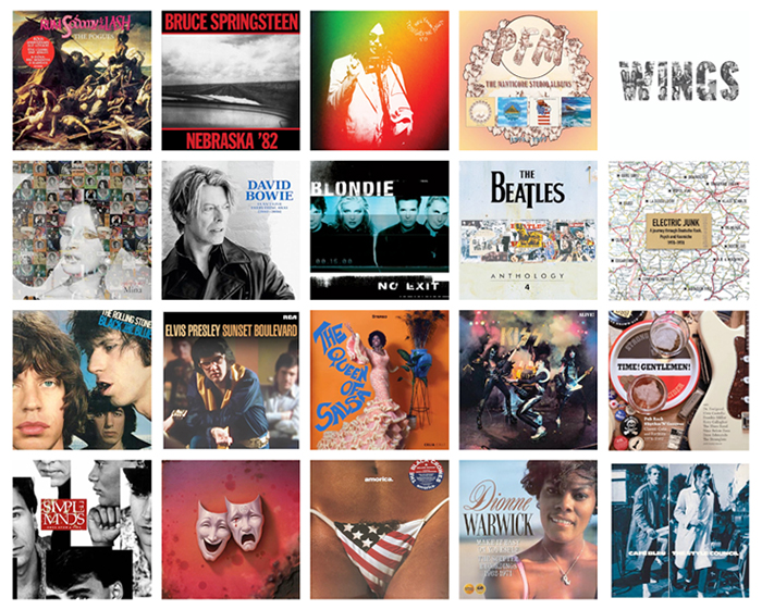 Cajas, reediciones, recopilatorios y tributos internacionales