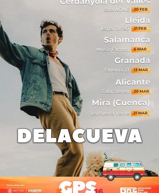 Delacueva, en seis conciertos con ayudas de Girando Por Salas