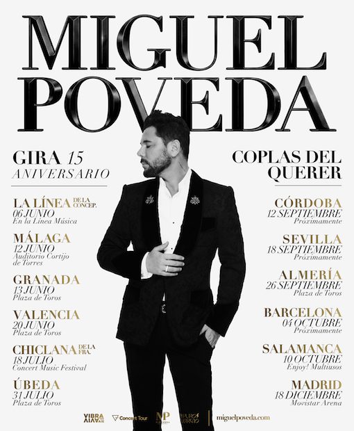 Miguel Poveda celebra el 15 aniversario de Coplas del querer con una gira
