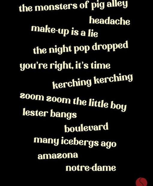 Morrissey muestra el listado de canciones de un nuevo disco