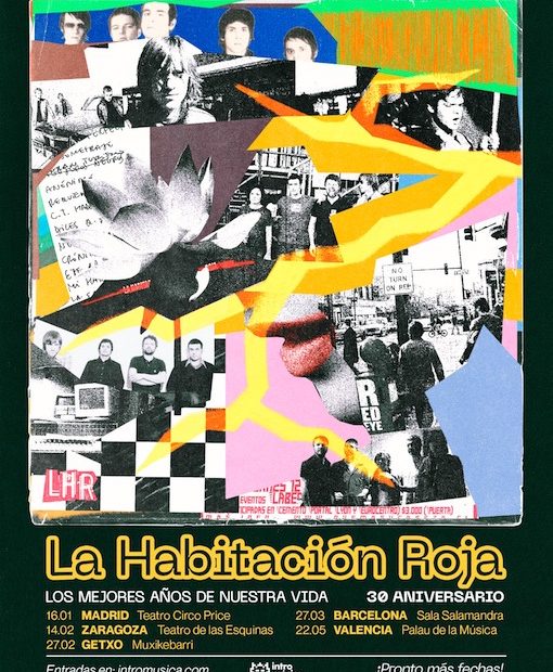 Primeras fechas de la gira del 30 aniversario de La Habitación Roja