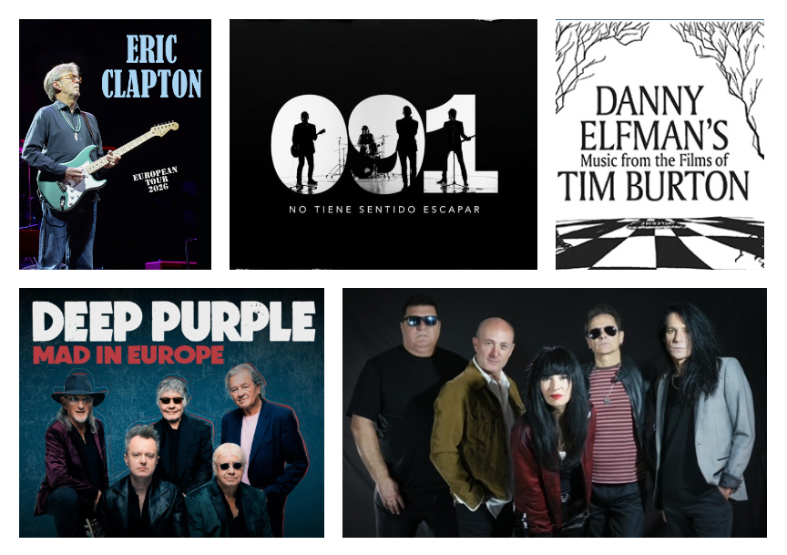 De Eric Clapton a Kiko Veneno, pasando por Madonna y 091