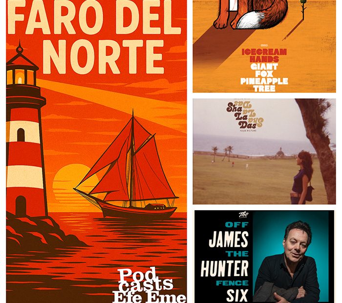 Faro del Norte con distintos artistas que componen con un ojo  en el pasado