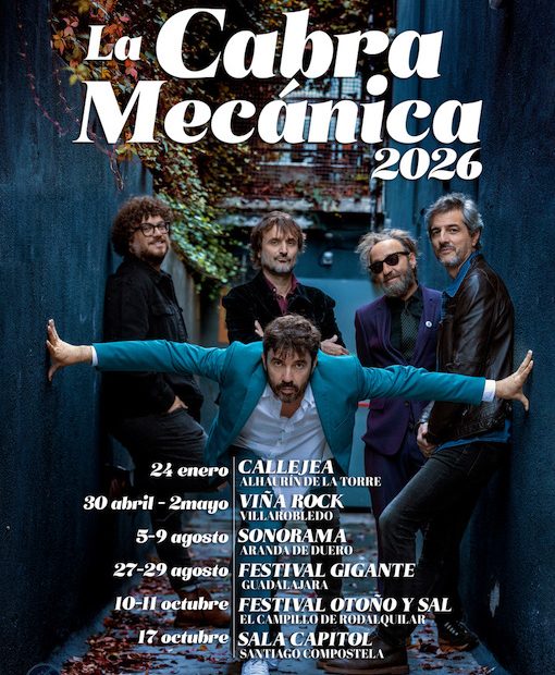 La Cabra Mecánica anuncia la gira de 2026