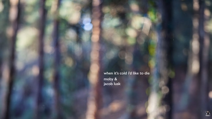 Moby ofrece un adelanto de su próximo disco