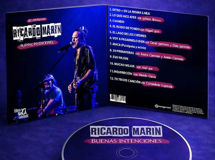 Nuevo disco, con invitados, de Ricardo Marín