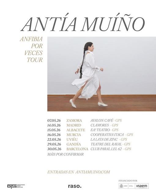 Antía Muíño, en siete conciertos con Girando Por Salas