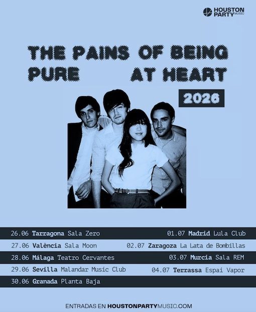 The Pains Of Being Pure At Heart regresan a España
