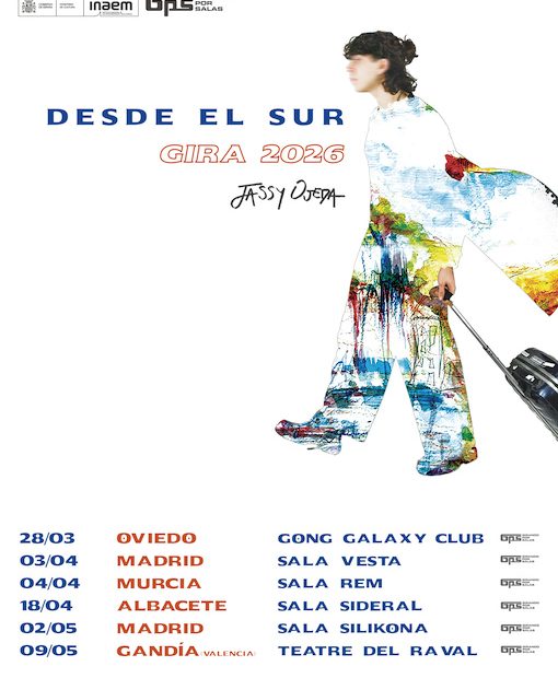 Jassy Ojeda, en seis conciertos con Girando Por Salas