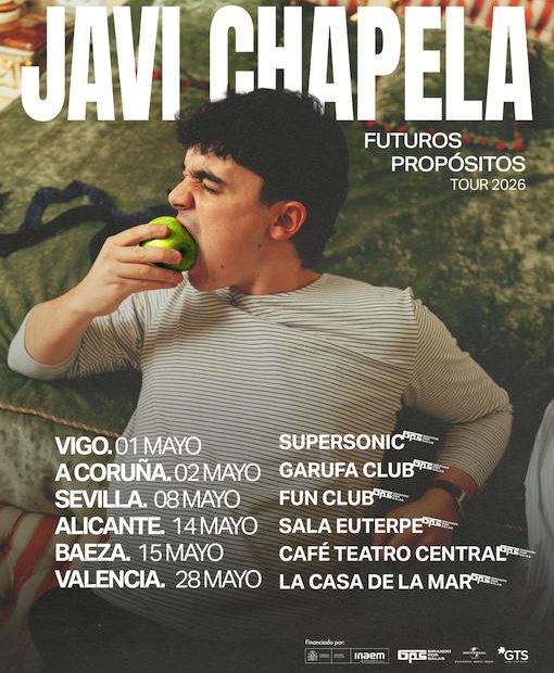 Javi Chapela, en seis conciertos con Girando Por Salas