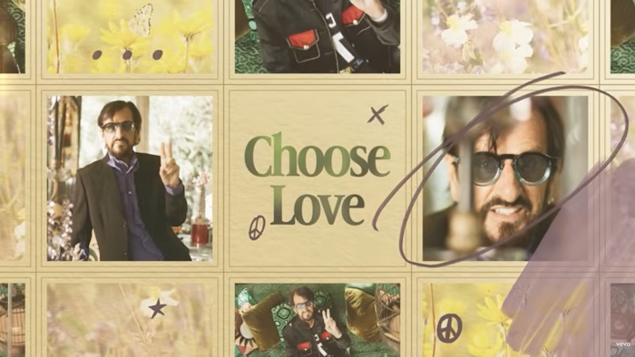 “Choose love”, nuevo adelanto del próximo disco de Ringo Starr